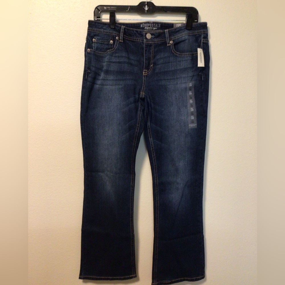 Aeropostale NWT 10 short boot low rise flare leg western costal cowgirl jeans